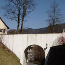 Straßenbrücke zur Galluskirche