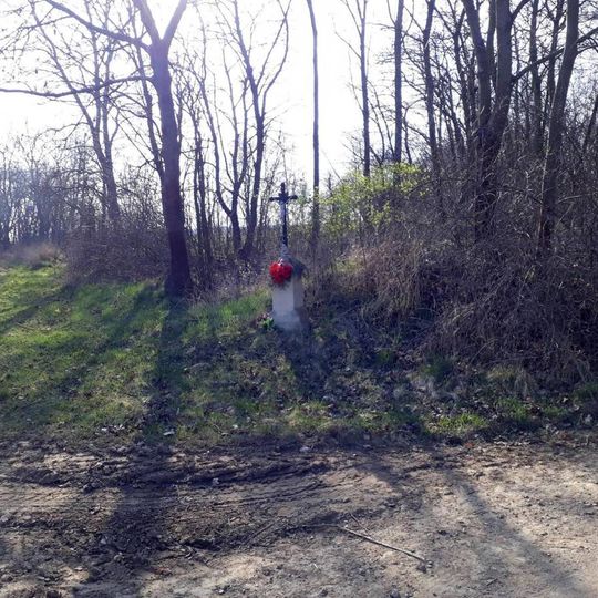 Kříž v Lochousicích u rozcestí
