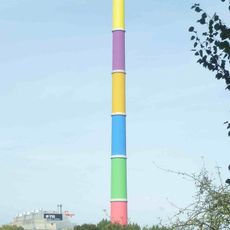 Chimney of HKW Chemnitz-Nord