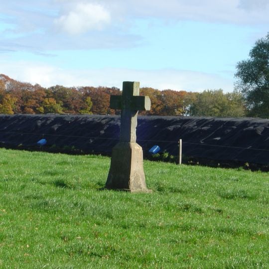 Stenen kruis bij de Eikelhof