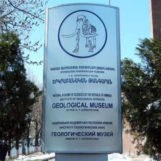 Geological Museum after H. Karapetyan