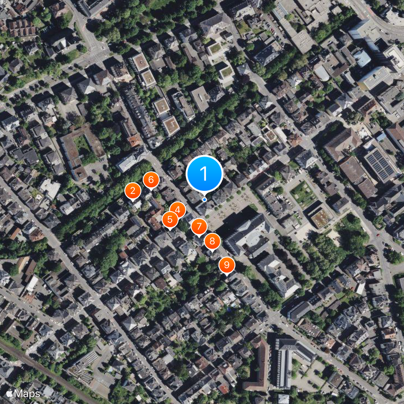 University of Giessen Map