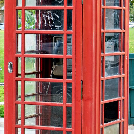 K6 Telephone Kiosk Junction Of First Cross Road And Staines Road