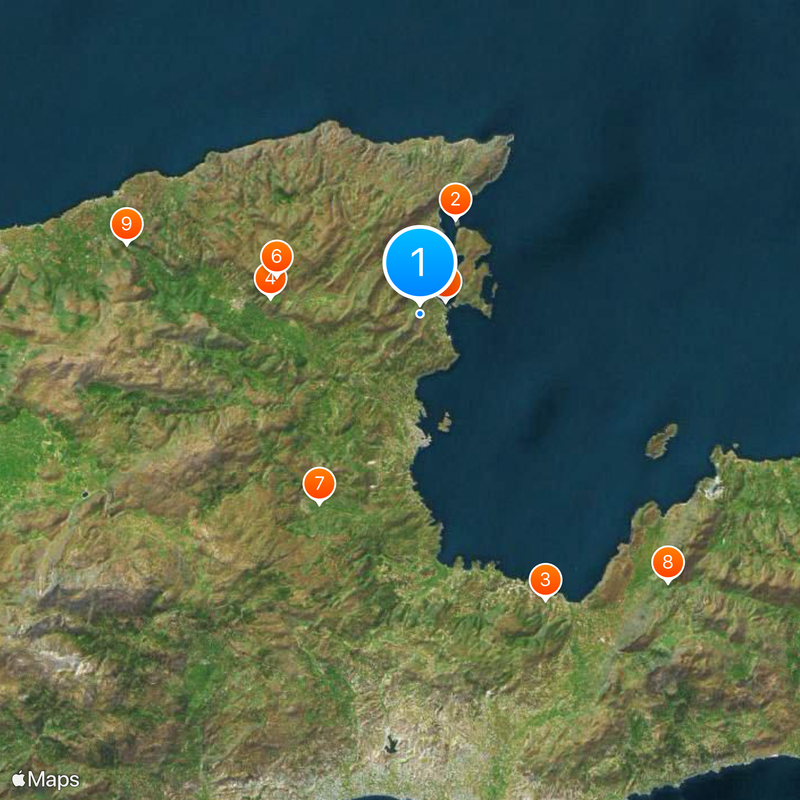 Elounda Map