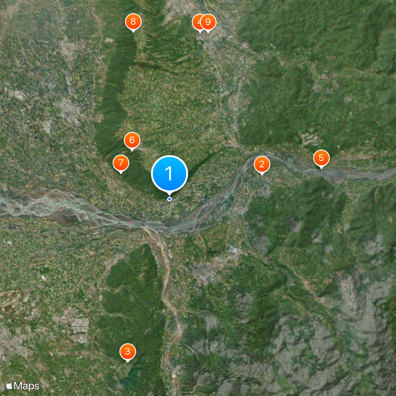 Babao Irrigation Canal Mapa