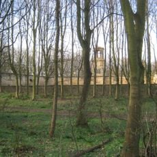 Screen Wall Attached To South East Corner Of Stable Block