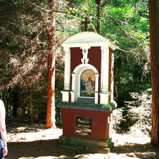 Křížová cesta, boží muka X v Přepychách v Dřízně