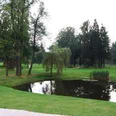 Palace park in Wojanów