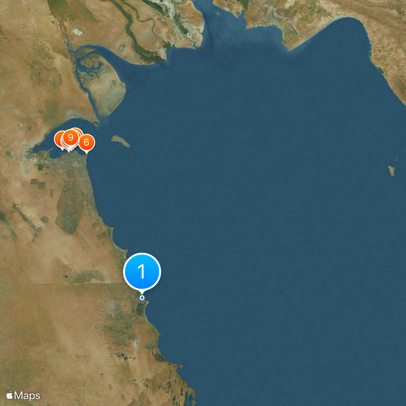Khafji Map