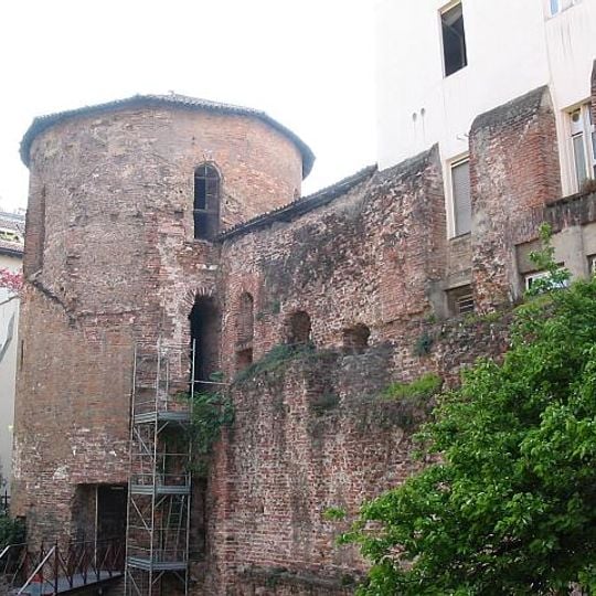 Roman walls of Milan