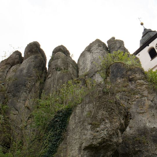 Kirchfelsen in Hiltpoltstein