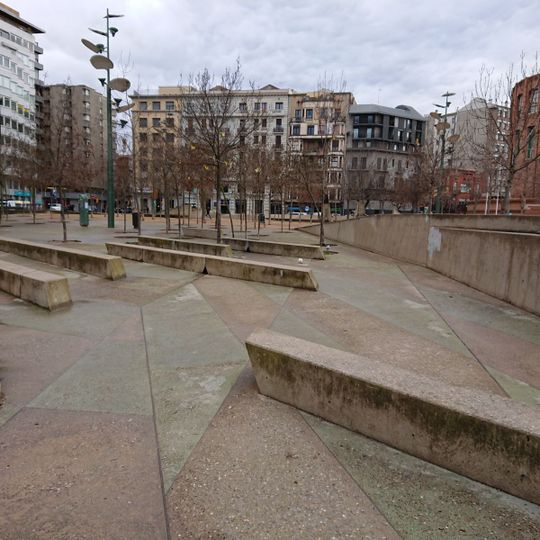 Plaça de l'1 d'octubre del 2017