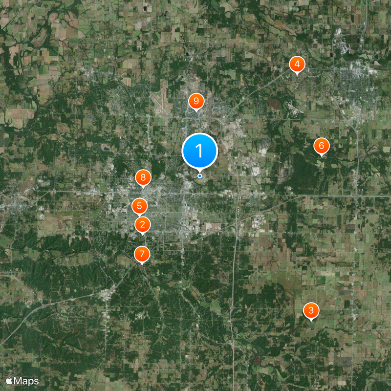 Missouri Southern State University Map
