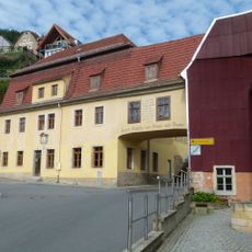 Inn in open development, with annex Karl-Marx-Platz 1