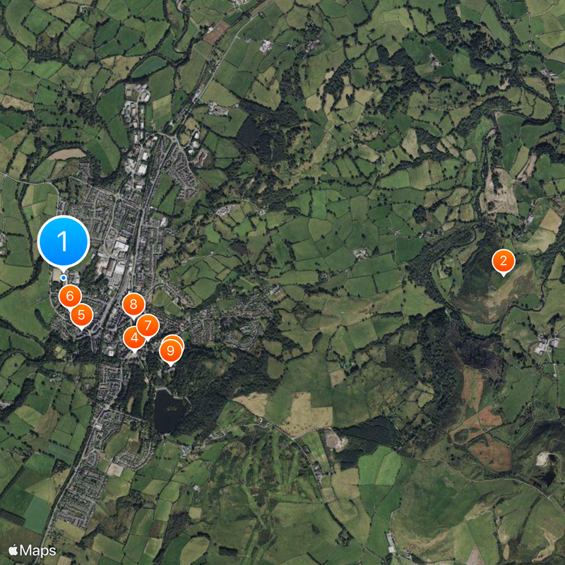 Llandrindod Wells Map