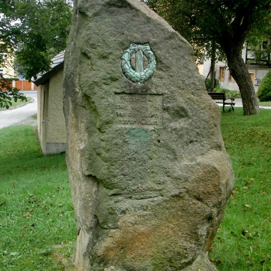 Gedenkstein Erster Weltkrieg Altmobschatz