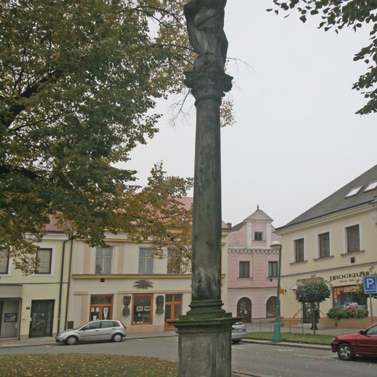Maria column in Třebechovice pod Orebem