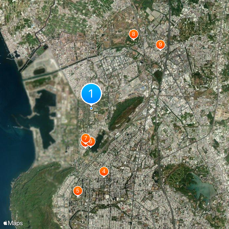 National Sports Training Center Mappa