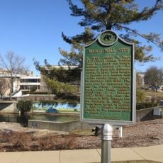 Ward Mill Site Historical Marker