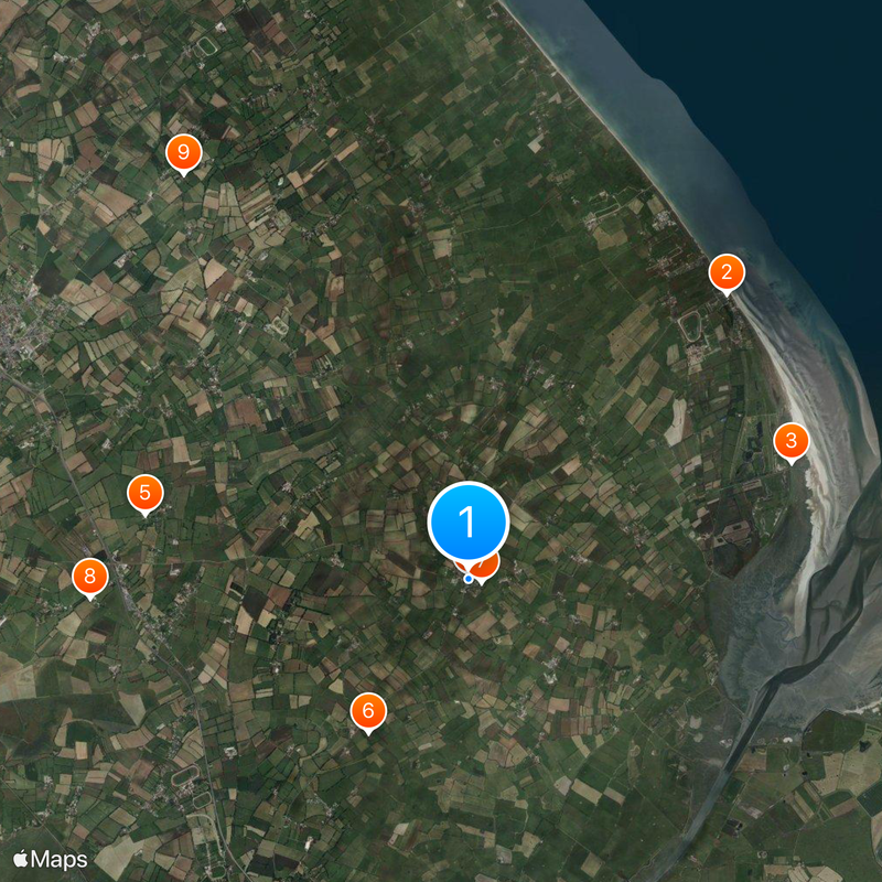 Sainte-Marie-du-Mont Mappa