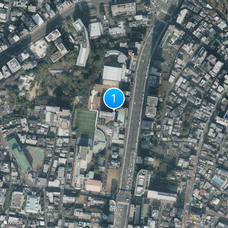 Meiji Gakuin University Map