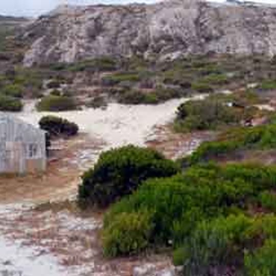 Reef Beach fishing shack