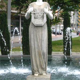 Fuente de Melpómene, Bilbao
