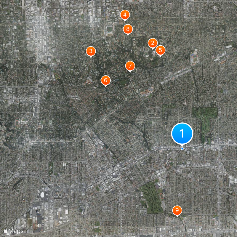 San Gabriel Valley Map
