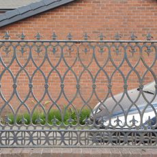 Railings at 60 Bolton Road, Ashton-in-Makerfield