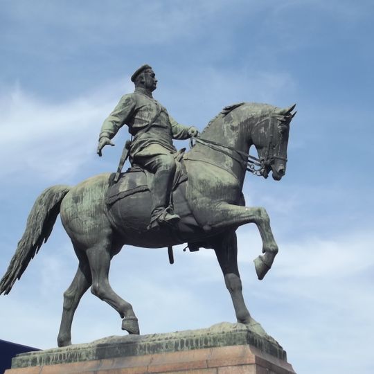 Equestrian statue of Grigory Kotovsky