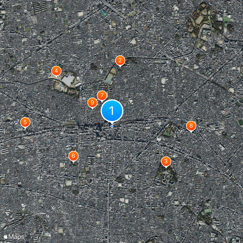 Nerima Station Map