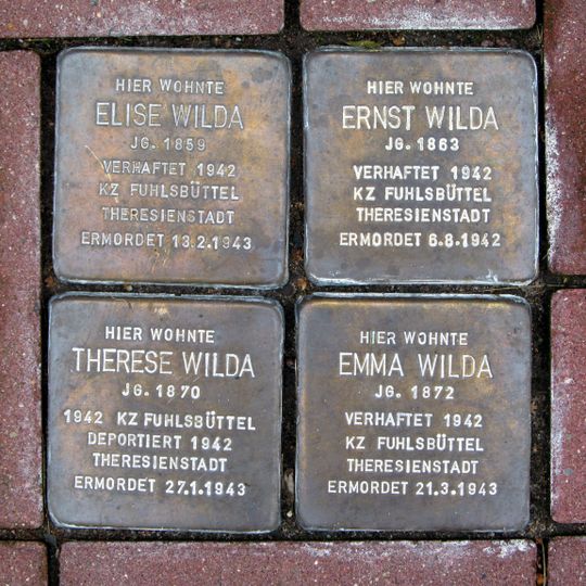 Stolperstein en memoria de Elise Wilda