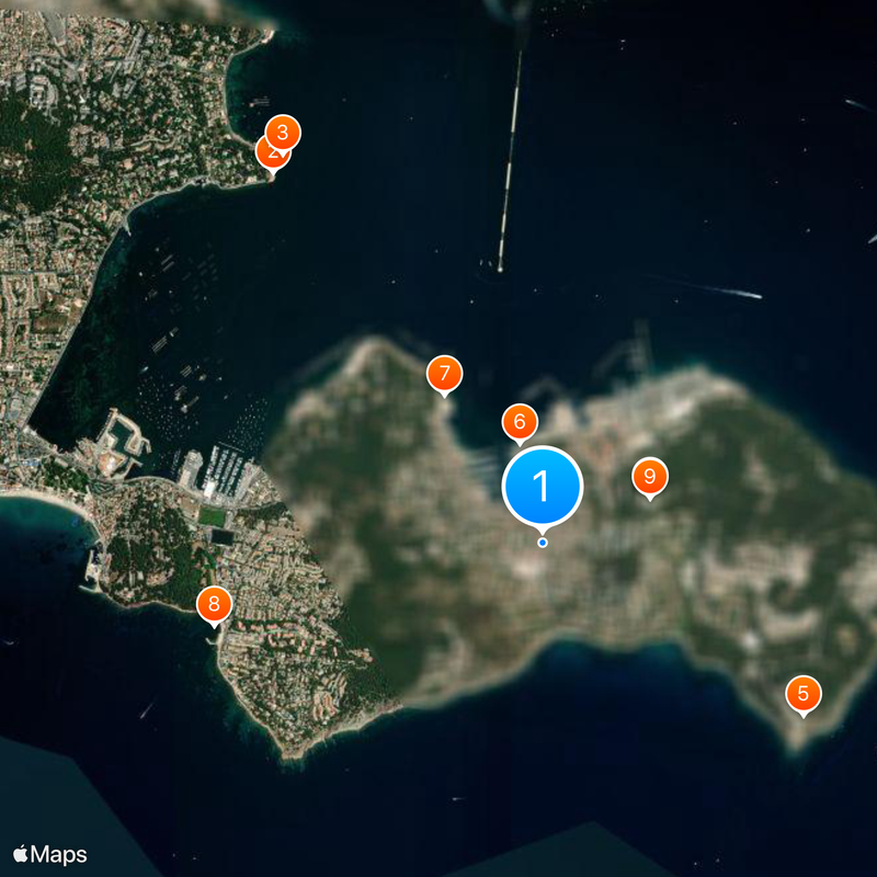 Saint-Mandrier-sur-Mer Map