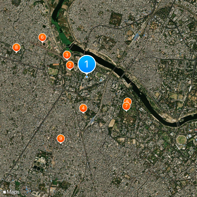 King George's Medical University Map