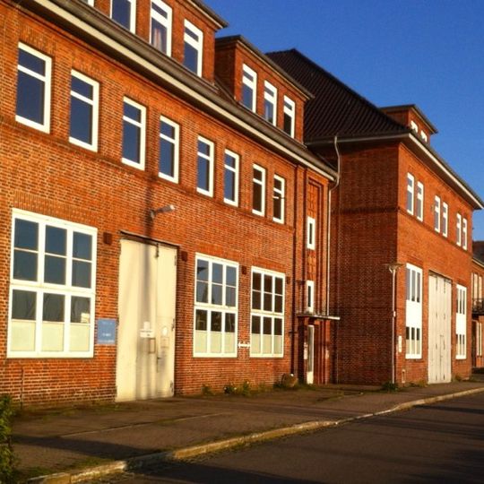 Heizwerk und Werkstättengebäude