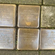 Stolperstein dedicated to Ernst Cosmann