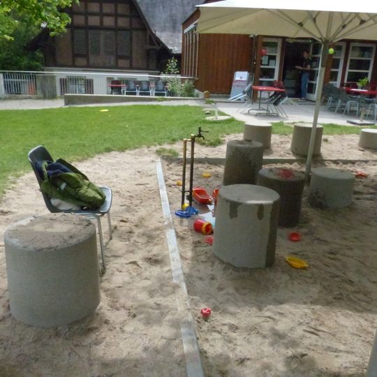 Brunnen Schindlerpark Spielplatz