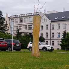 Plastika I na Senovážném náměstí