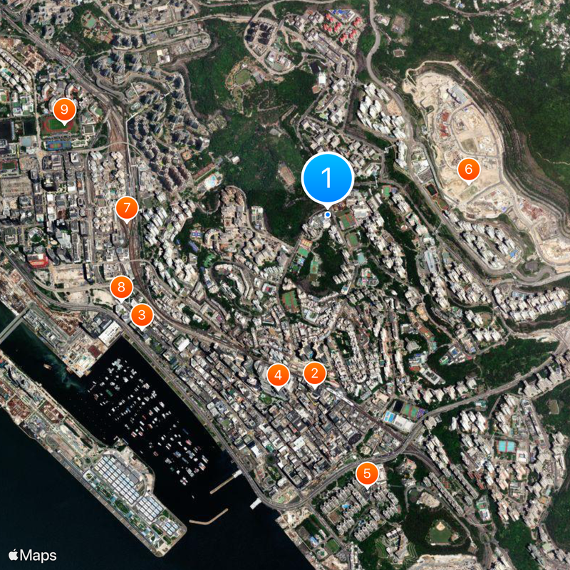 Ko Lui Secondary School Map