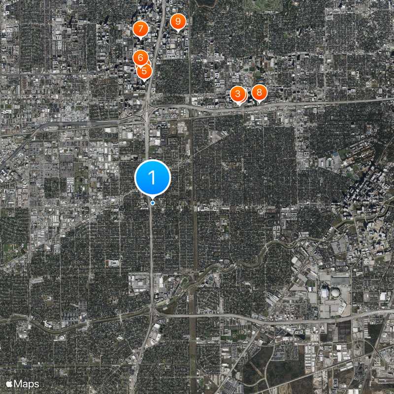 Bellaire Map