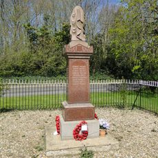 Halvergate and Tunstall War Memorial, including gated railings