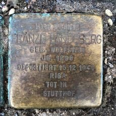 Stolperstein en memoria de Fränze Landsberg