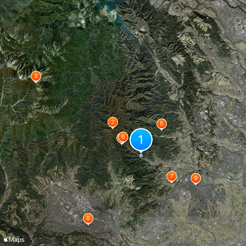 Ōyama Afuri Shrine Mapa