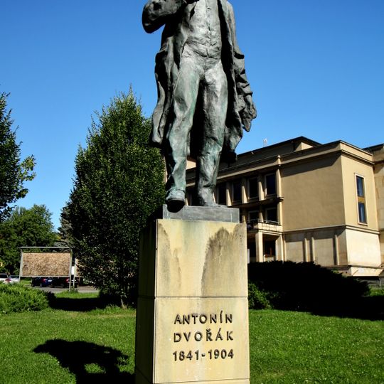 Statue of Antonín Dvořák in Příbram