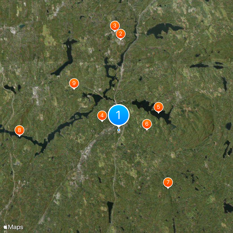 Bedford Hills Correctional Facility for Women Mapa