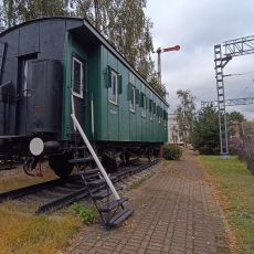 Двухосный вагон-музей депо ЛВЧД-1 Окт. ж. д.