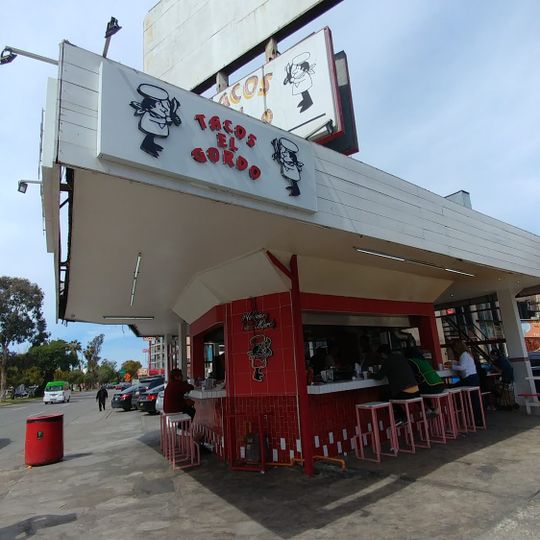 Tacos El Gordo de Tijuana bc.