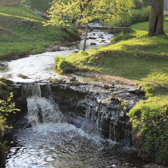 Rumbiņa Waterfall