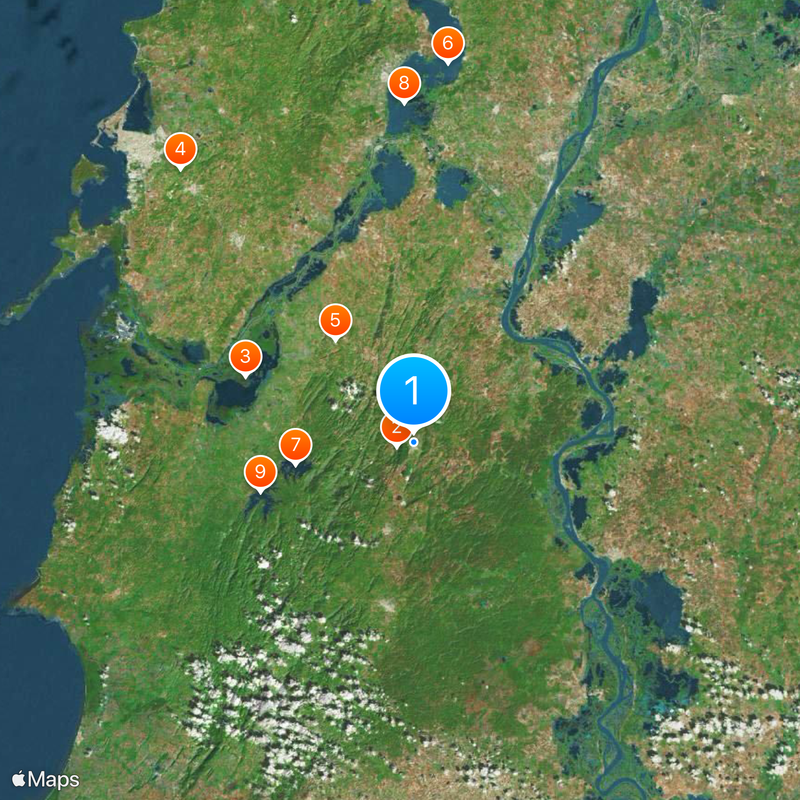 San Juan Nepomuceno Map
