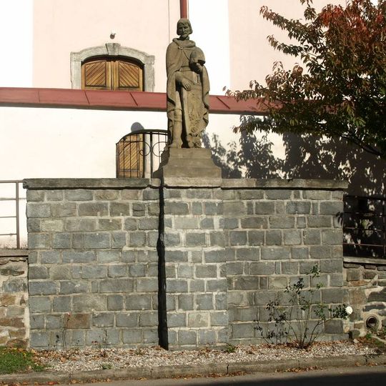 Statue of Saint Wenceslaus in Nové Veselí
